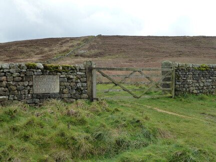 Empty Gate Posts